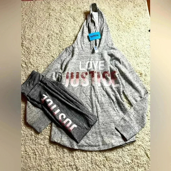 GIRLS JUSTICE SET BOTH SIZE 12 - Picture 1 of 7
